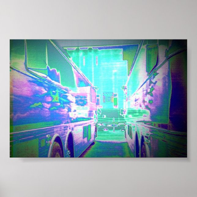 Affiches Pink Floyd Bus E (Devant)