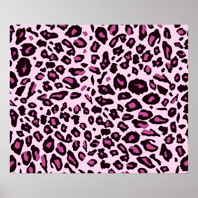 Affiches Pink leopard (Devant)