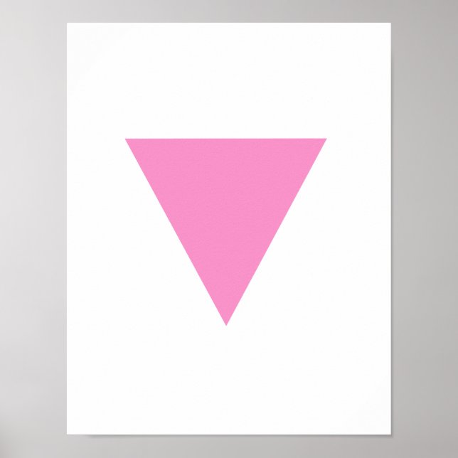 AFFICHES PINK TRIANGLE (Devant)