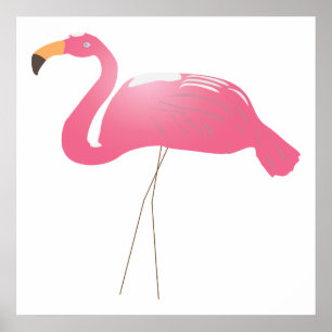 Affiches pinkFlamingo2