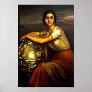 Affiches Pintura "La Fuensanta" Julio Romero de Torres