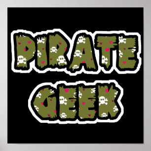 Affiches Pirate Geek