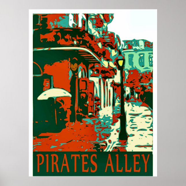 Affiches Pirates Alley (Devant)
