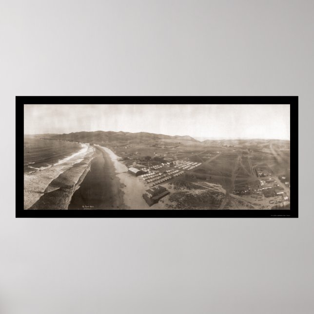 Affiches Pismo Beach, CA Photo 1906 (Devant)