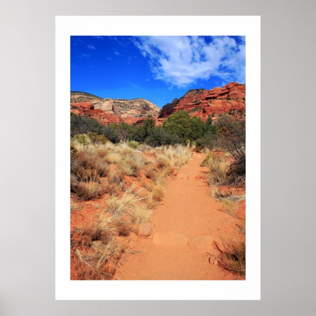 Affiches Piste du canyon de Fay (Devant)