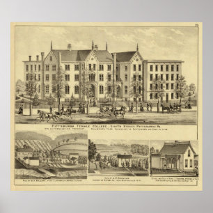 Affiches Pittsburgh Female College Pittsburgh