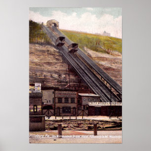 Affiches Pittsburgh Pennsylvania Monangahela Incline Plane