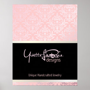 Affiches PixDezines Céline Damask, Rosequartz + Rose