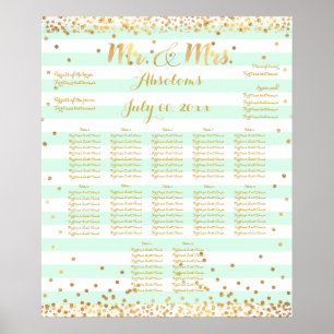 Affiches PixDezines do-it-yourself couleur/rayures dorures 