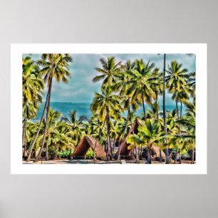 Affiches PixDezines Honaunau Lieu de refuge