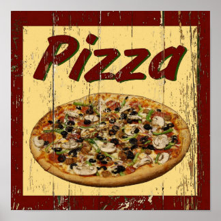 Affiches Pizza 1