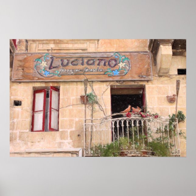 Affiches Pizza de Luciano (Devant)