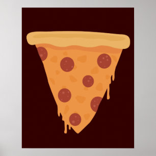 Affiches Pizza Slice