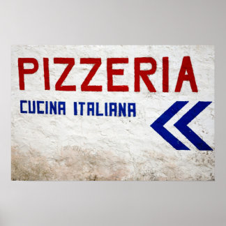 Affiches Pizzeria