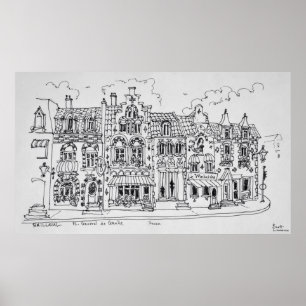 Affiches Place du général de Gaulle   Bailleul, France