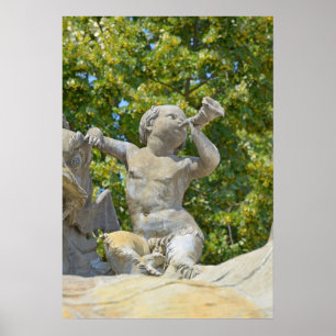 Affiches Place Stanislas dans le centre de Nancy, France