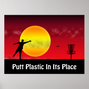 Affiches Placer Le Plastique À Sa Place
