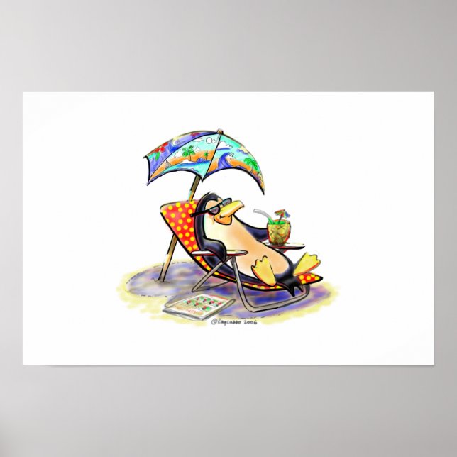 Affiches plage (Devant)