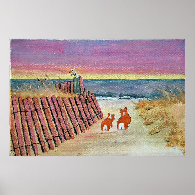 Affiches Plage (Devant)