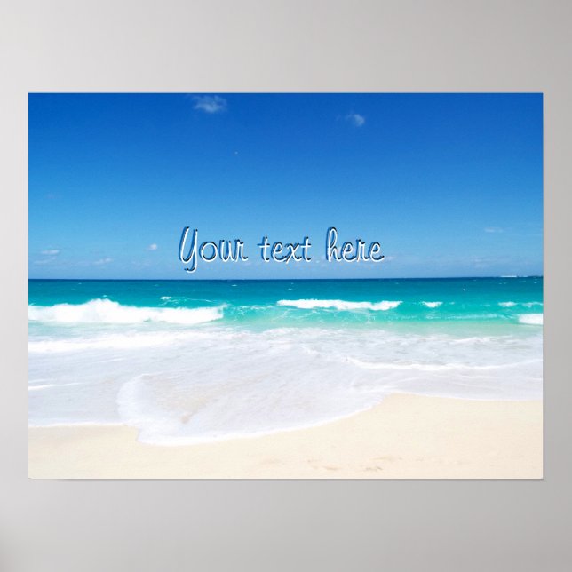 Affiches Plage (Devant)