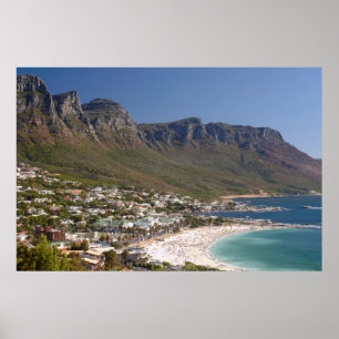 Affiches Plage de Camps Bay et Twelve Apostles