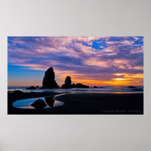 Affiches plage de canon