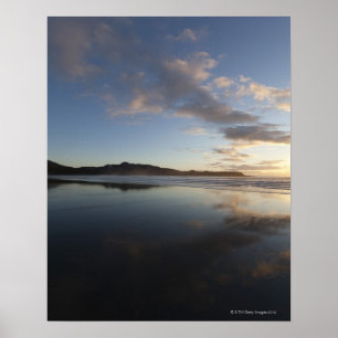 Affiches Plage de Chesterman au coucher du soleil, Tofino,