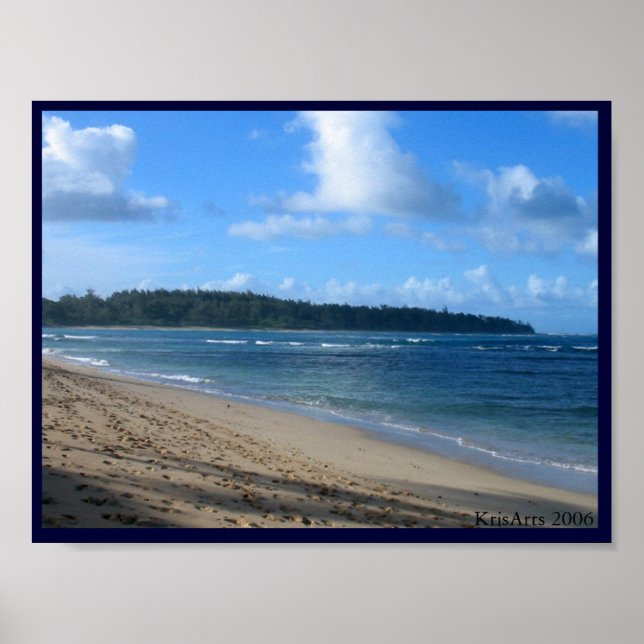 Affiches Plage de Laie (Devant)