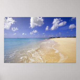 Affiches Plage de Low Bay, Barbuda, Antigua