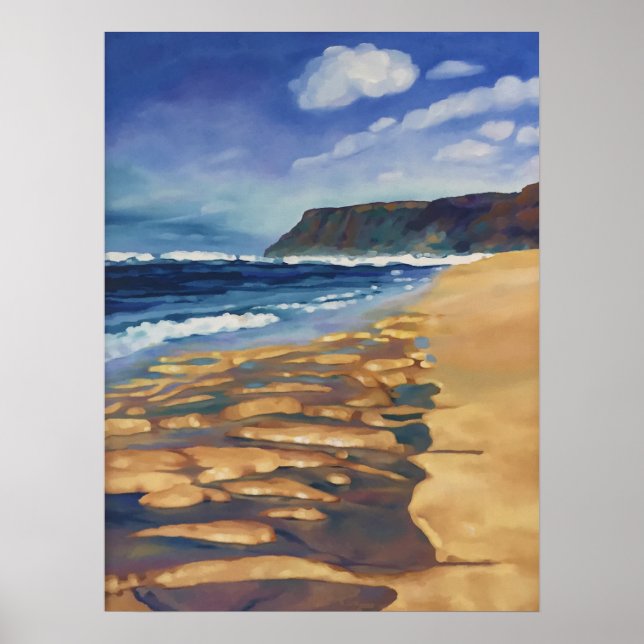 Affiches Plage de Polihale (Devant)