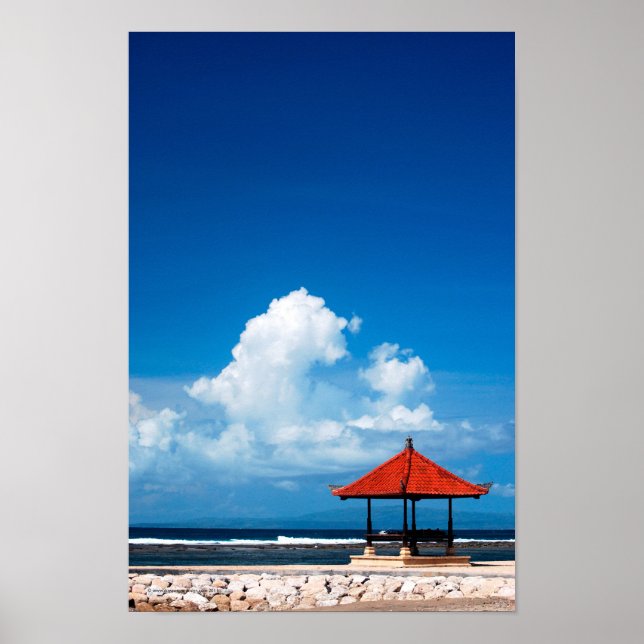 Affiches Plage de Sanur (Devant)