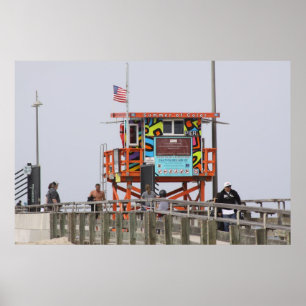 AFFICHES PLAGE DE VENISE