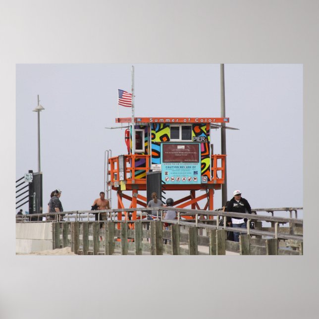 AFFICHES PLAGE DE VENISE (Devant)