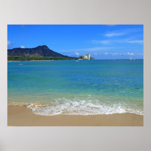 Affiches Plage de Waikiki