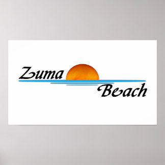 Affiches Plage de Zuma