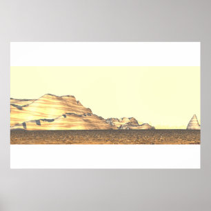 Affiches Plage distante
