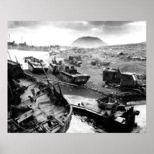 Affiches Plage d'Iwo Jima
