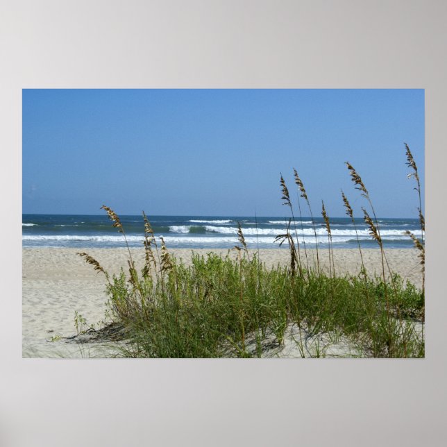 Affiches Plage d'Ocracoke (Devant)