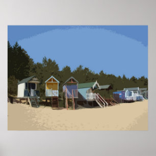 AFFICHES PLAGE HUITS 1