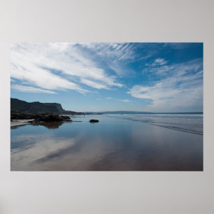 Affiches Plage les Cornouailles de Bude