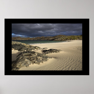 Affiches Plage orageuse