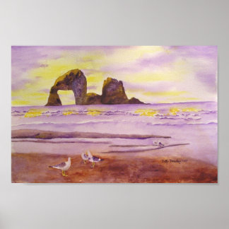 Affiches Plage Rockaway