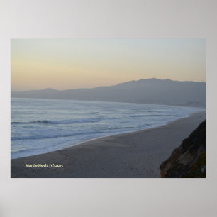 Affiches Plage sombre