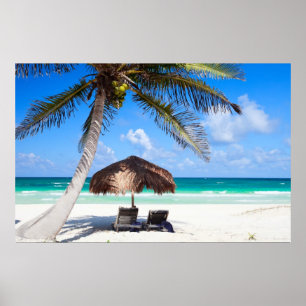 Affiches Plage tropicale