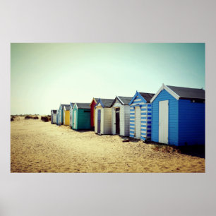 Affiches Plages Colorées Au Soleil
