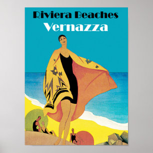 Affiches Plages de Riviera ~ Vernazza