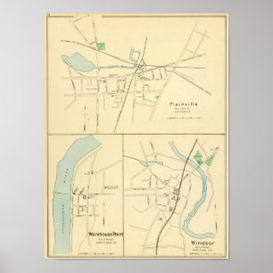 Affiches Plainville, Entrepôt Pt, Windsor