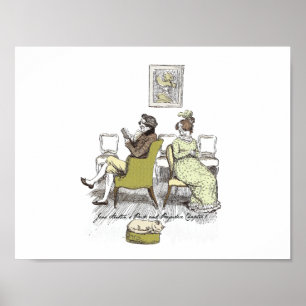 Affiches Plaisir en Vexing, Jane Austen Fierté et Préjugés