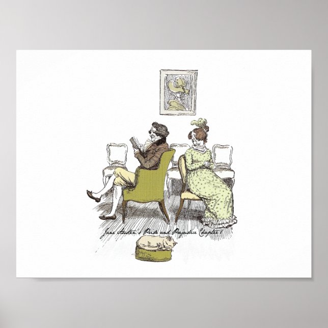 Affiches Plaisir en Vexing, Jane Austen Fierté et Préjugés (Devant)