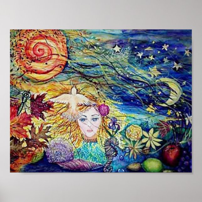 Affiches Plaisirs terrestres (Devant)